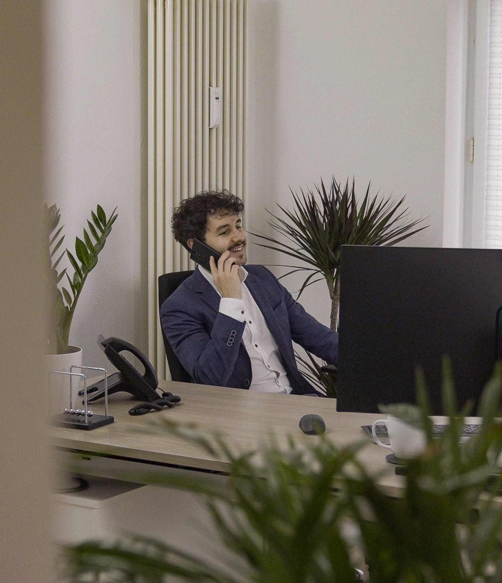 Moderne Büroräume der R+V Generalagentur Stefan Mann